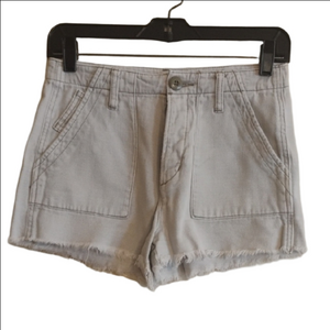 American Eagle Outfitters Gray / Light Blue Hues Jean Shorts. Size 0.